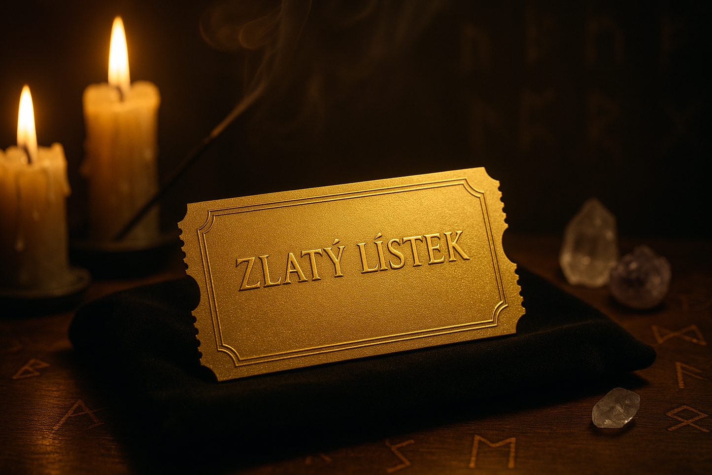 Zlatý lístek — Klíč k Bráně Temného Kruhu